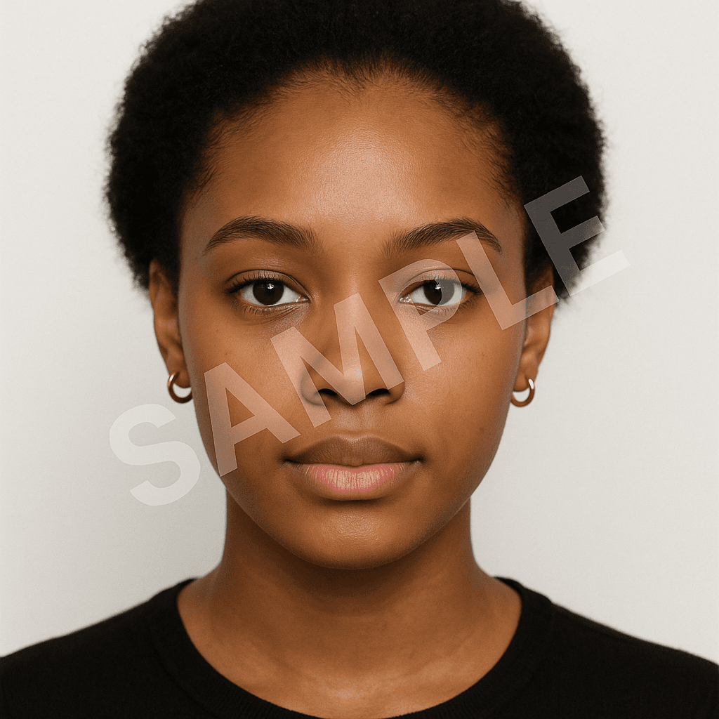 Passport Photo - Before